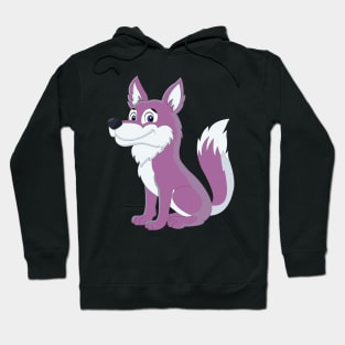 Cartoon Wolf Classic Hoodie